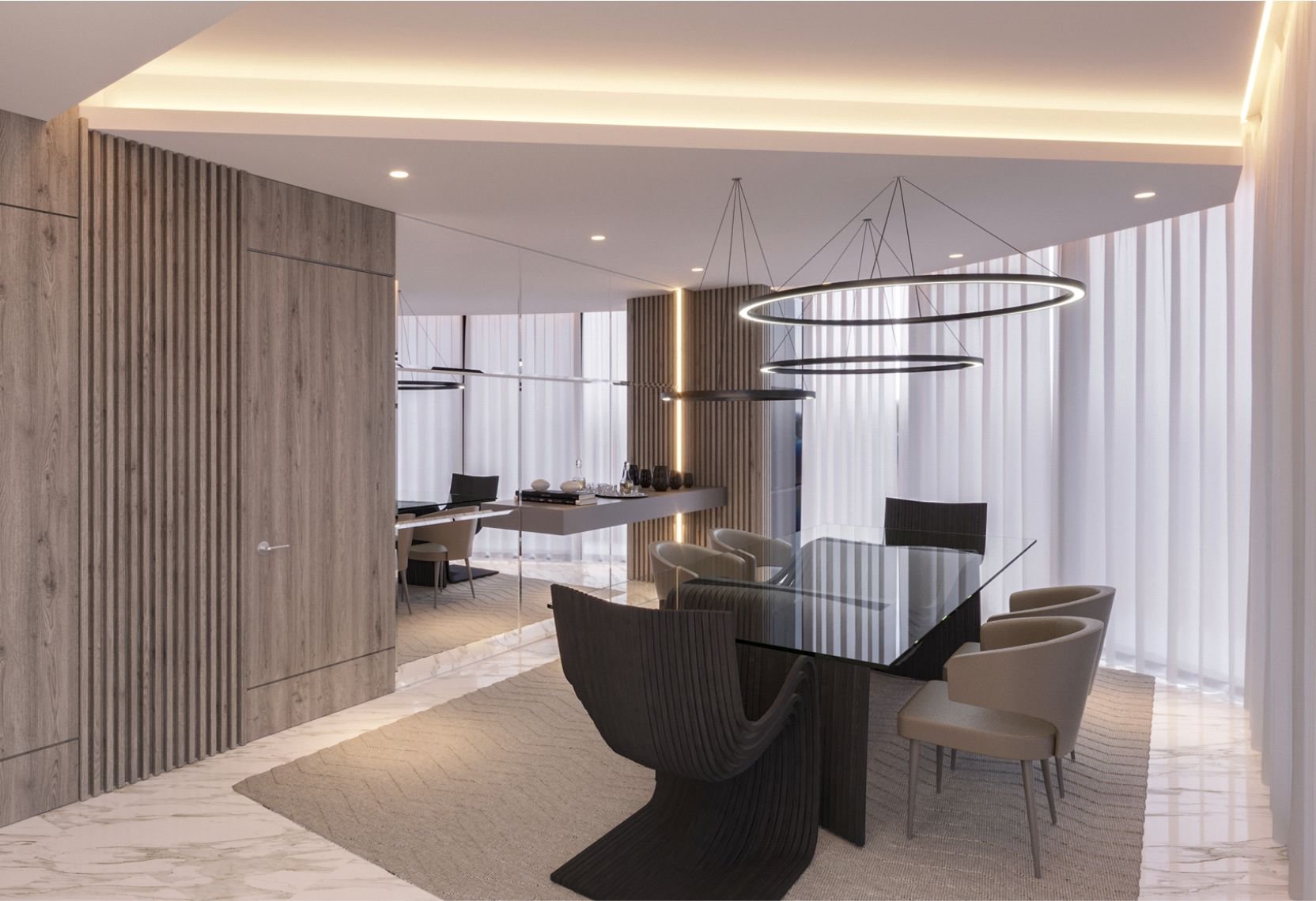 Furnished Ritz-Carlton residence