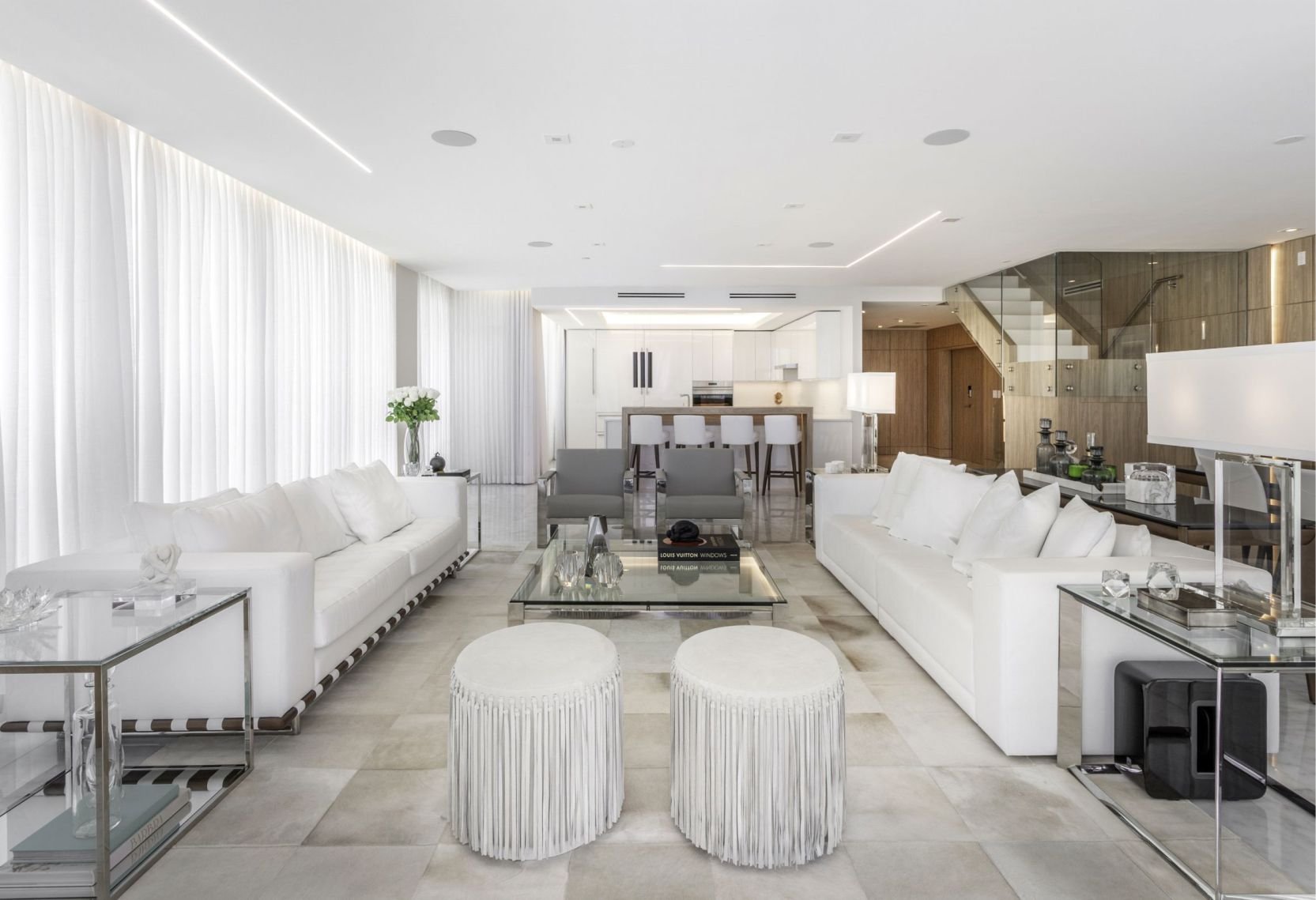 Residential interior at Palau Miami Beach
